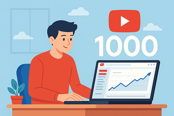 Как набрать 1000 подписчиков на YouTube